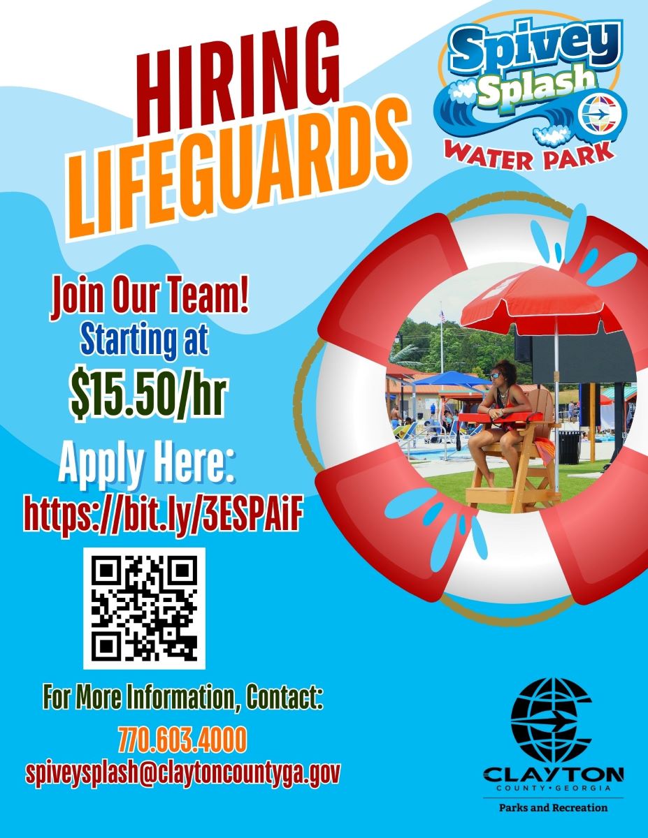 Hiring Lifeguards Flyer